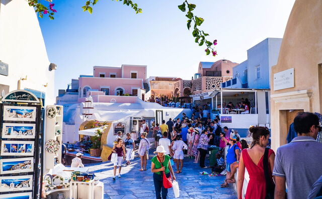 Streets of Oia