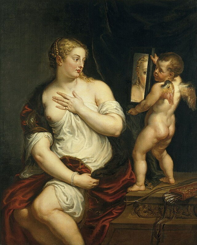 Venus and Cupid, Rubens