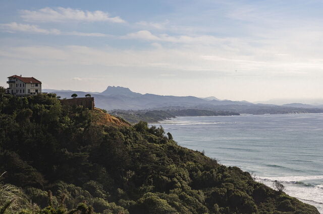 Coastline at Biarritz