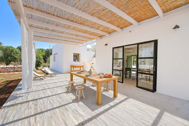 Trulli Fontana, pergola