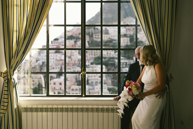 Wedding couple, Amalfi Coast