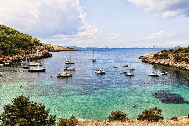 Boats in Ibiza