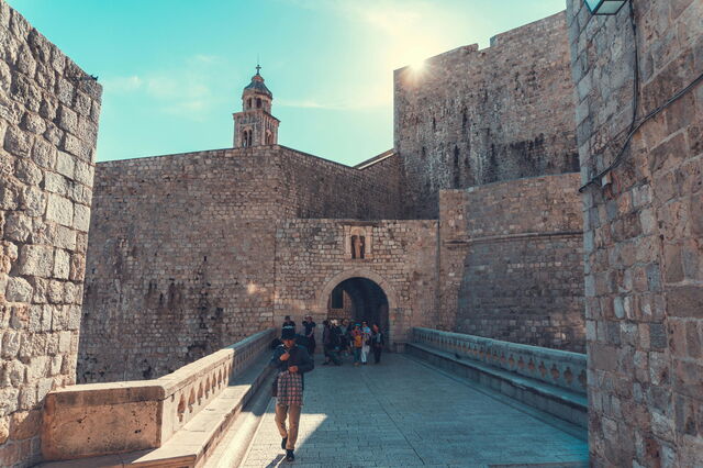 Old walls of Dubrovnik
