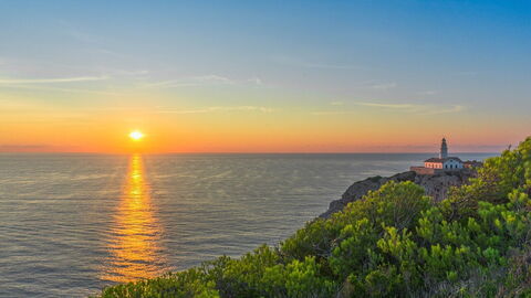 A sunset in Mallorca
