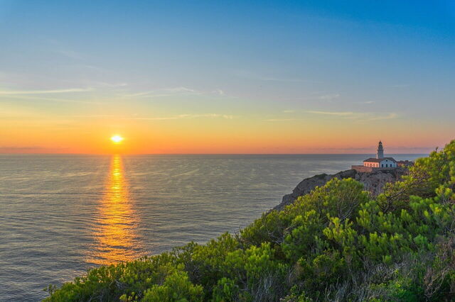 A sunset in Mallorca
