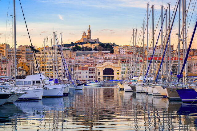 Marseille, yachts