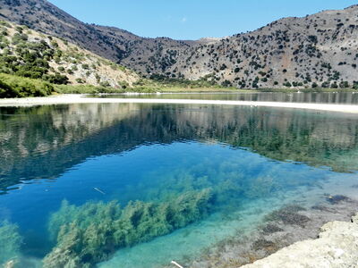Lake Kournas, panorama