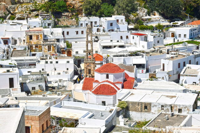 Byzantine Church, Lindos