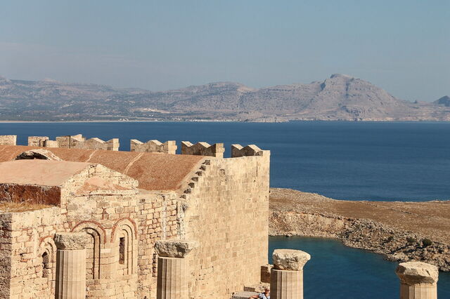 Views from the Lindos Acropolis