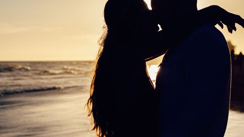Couple on holidays