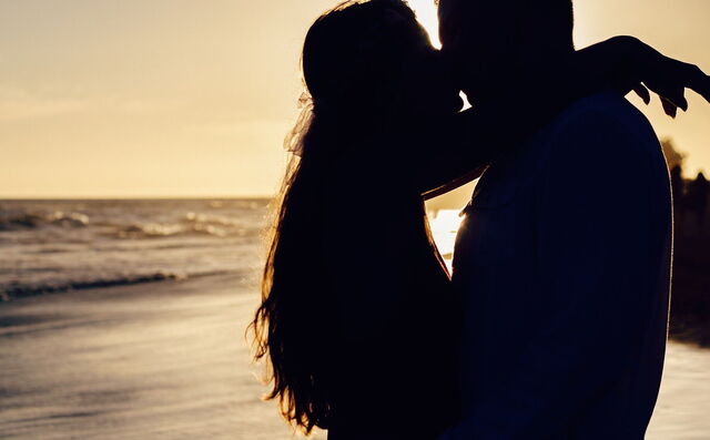 Couple on holidays