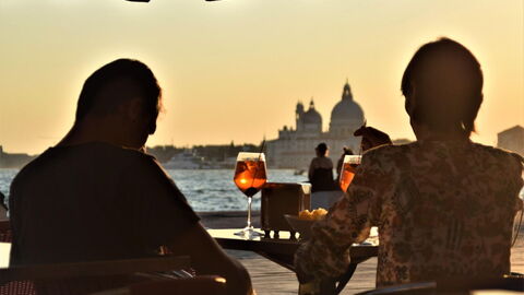 Having a Spritz in Venice