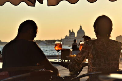 Having a Spritz in Venice