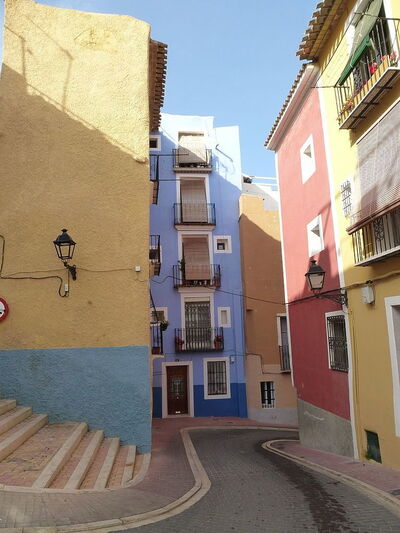 A Road in Villajoyosa