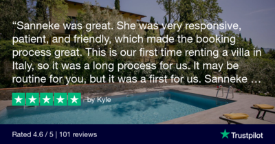 A Trustpilot review by Kyle