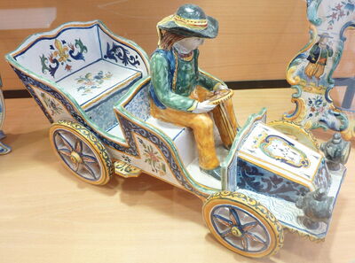 20th century piece from the Museum of Faience