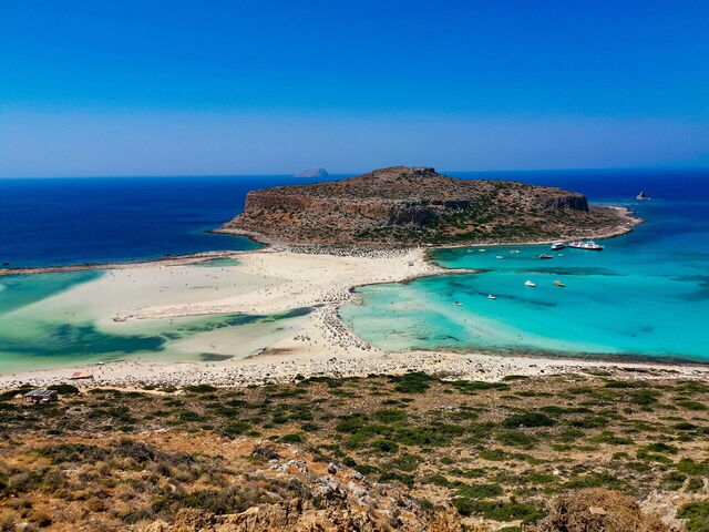 Balos Beach and Gramvousa Island