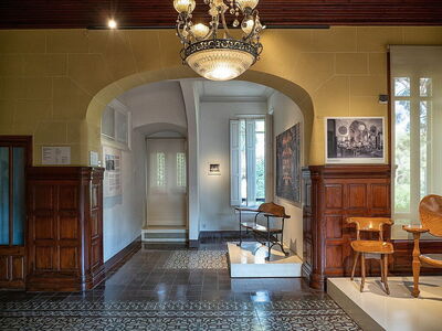 Gaudí House-Museum, interior