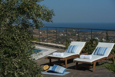 Villa Ethniki, by the pool