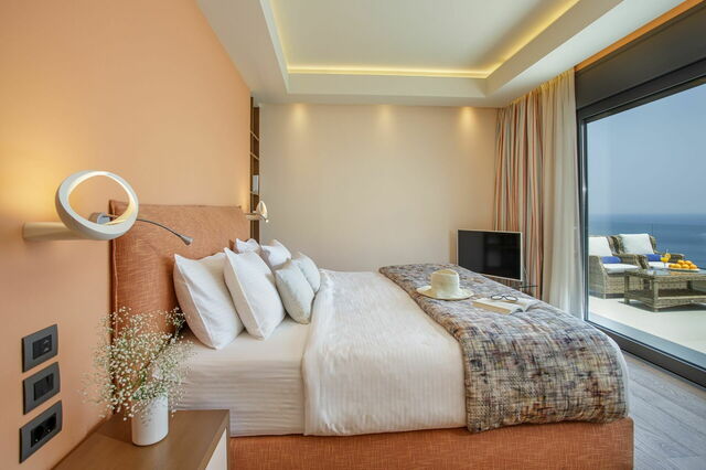 Amfitriti Luxury Villa, bedroom