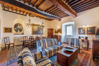 Villa La Canonica Di Pietrafitta, living room