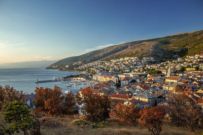 View over Senj