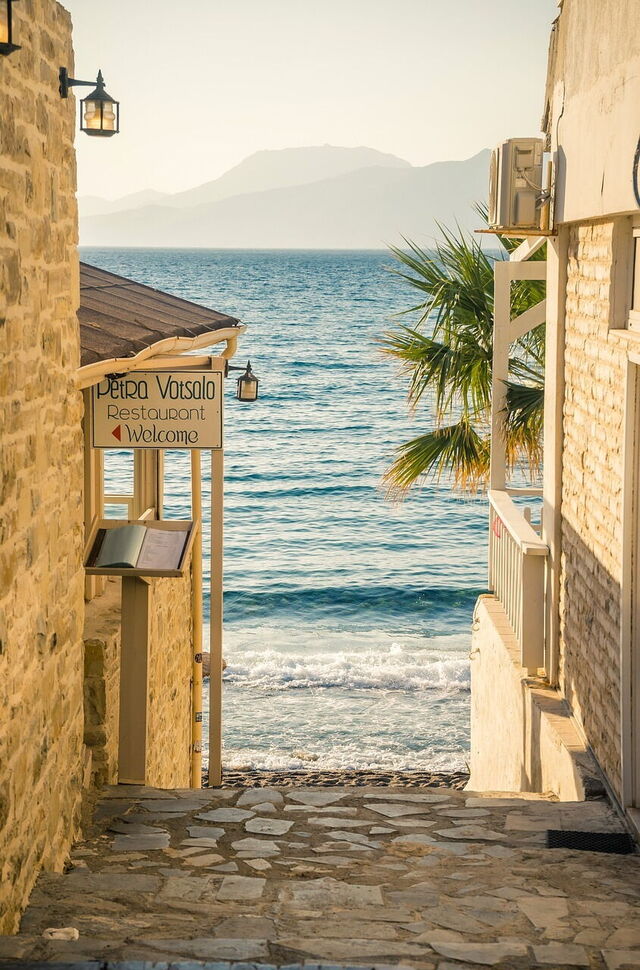 Golden hour in Crete