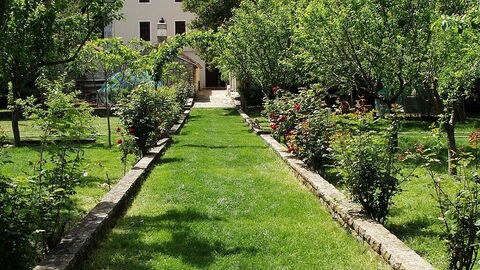 Visovac Monastery, gardens