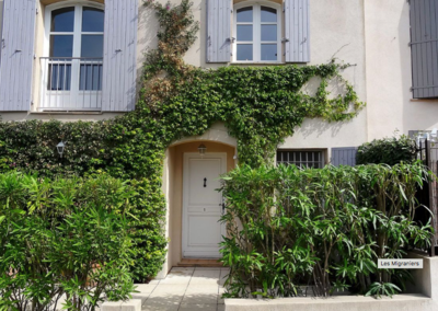 Les Migraniers, facade