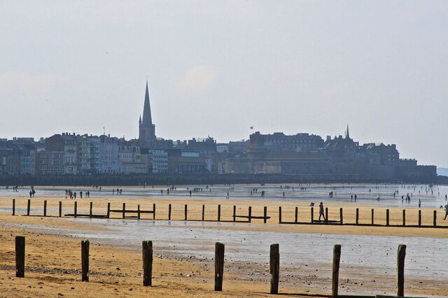 Some beaches in Saint-Malo