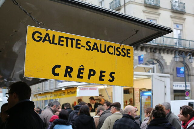 Street food in Brittany