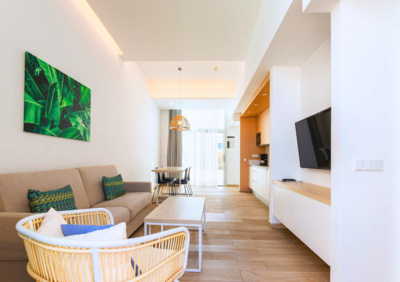 Deluxe-Cordial Santa Águeda, living room