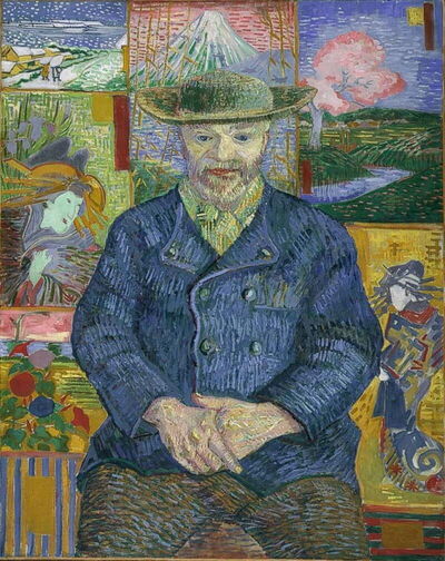 "Portrait of Père Tanguy" by Van Gogh