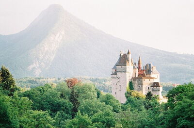 Château de Menthon-Saint-Bernard, view