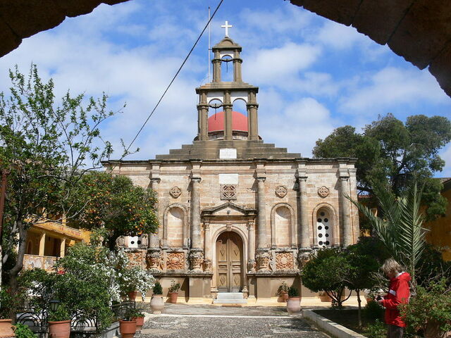 Gouverneto Monastery, Church