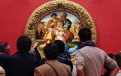 Michelangelo at the Uffizi