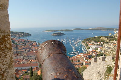 Views from the Fortica in Hvar