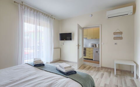 Villa Toni: Bedroom, Property, Room, Furniture, Bed, Interior Design, Bed Frame, Floor, Ceiling, Real Estate