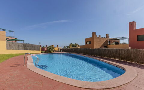 Vistamar: Architecture, Composite Material, Shade, Estate, Villa, Swimming Pool, Outdoor Furniture, Hotel, Hacienda