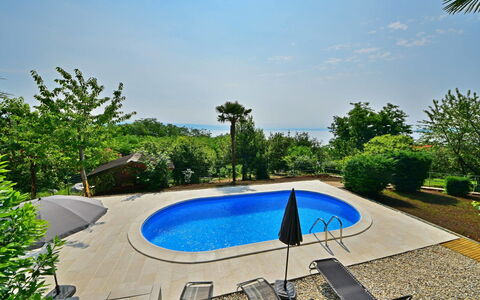 Lovran 302: Water, Sky, Plant, Property, Swimming Pool, Nature, Azure, Shade, Tree, Outdoor Furniture