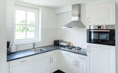 Noordwijk 710: Cabinetry, Kitchen Sink, Property, Countertop, Sink, Window, White, Kitchen, Tap, Building