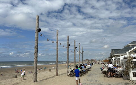 Noordwijk 710: Cloud, Sky, Water, Beach, Horizon, Leisure, Landscape, Sand