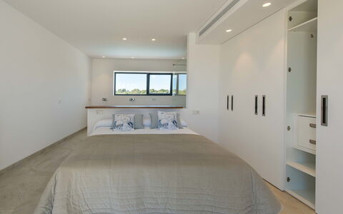 Marianne: Bedroom, Room, Property, Furniture, Bed, Floor, Ceiling, Interior Design, Bed Frame, Wood Flooring