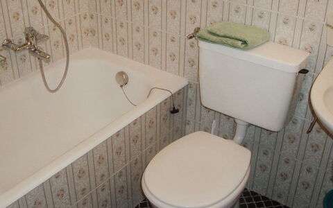 Noisette: Toilet, Bathroom, Toilet Seat, Property, Plumbing Fixture, Floor, Tile, Wall, Room, Ceramic