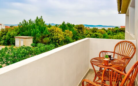 Zadar Sukošan 120: Apartment, Balcony, Outdoor Furniture, Eco Hotel