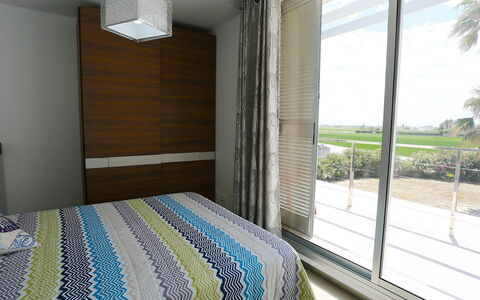 L'Ampolla 652: Bedroom, Room, Property, Furniture, Bed, Interior Design, Bed Sheet, Bedding, Real Estate, Bed Frame