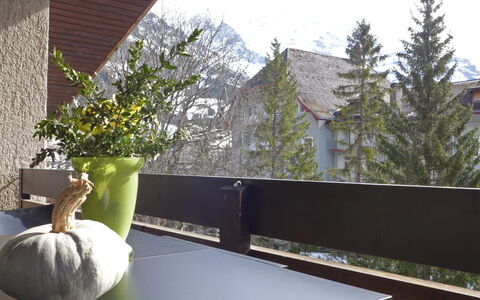 Im Gruebi Apt.5: Sky, Daytime, Property, Plant, Leaf, Architecture, Flowerpot, Building, Shade, Urban Design