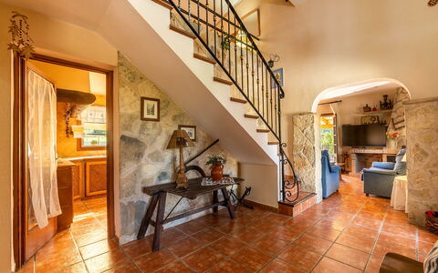 Villa Lavanda: Property, Building, Room, Floor, Real Estate, Interior Design, Lobby, Stairs, Estate, Wood Flooring