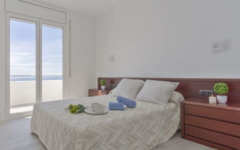 Jeroni Pau: Bedroom, Furniture, Room, Property, White, Bed, Interior Design, Floor, Bed Frame, Wall