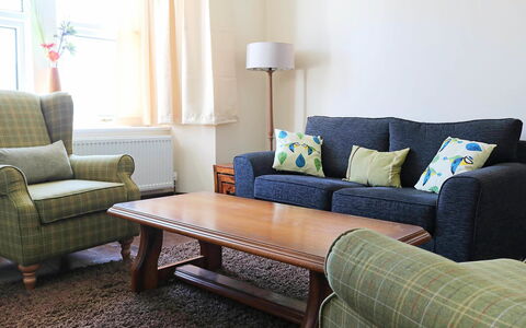 Dunan: Table, Couch, Furniture, Property, Building, Azure, Lighting, Living Room, Studio Couch, Comfort